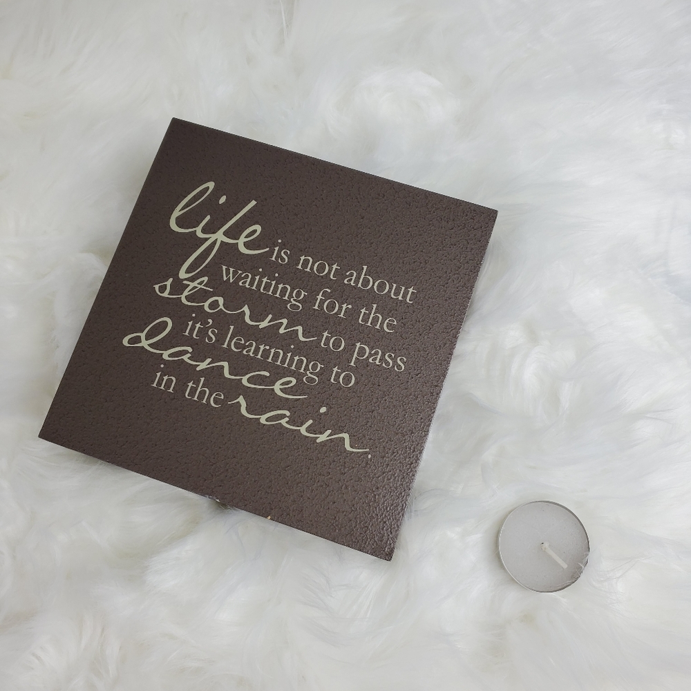 6x6 tea light candle holder